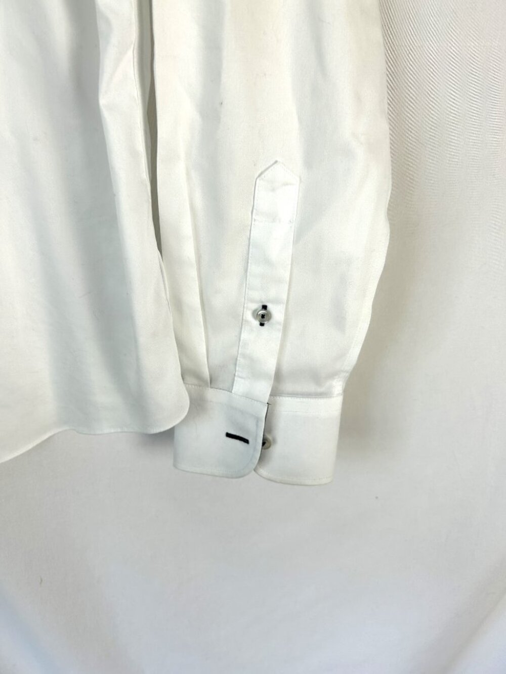 Untuckit Tall Slim Wrinkle Free White Dress Shirt L - Picture 4 of 7